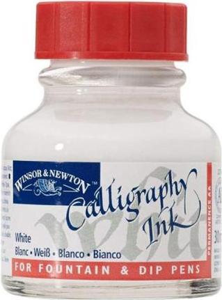 Image du produit Winsor & Newton Encre Calligraphy Ink blanche (Encrier)