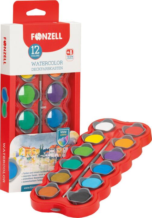 Produktbild Fonzell Deckfarbkasten