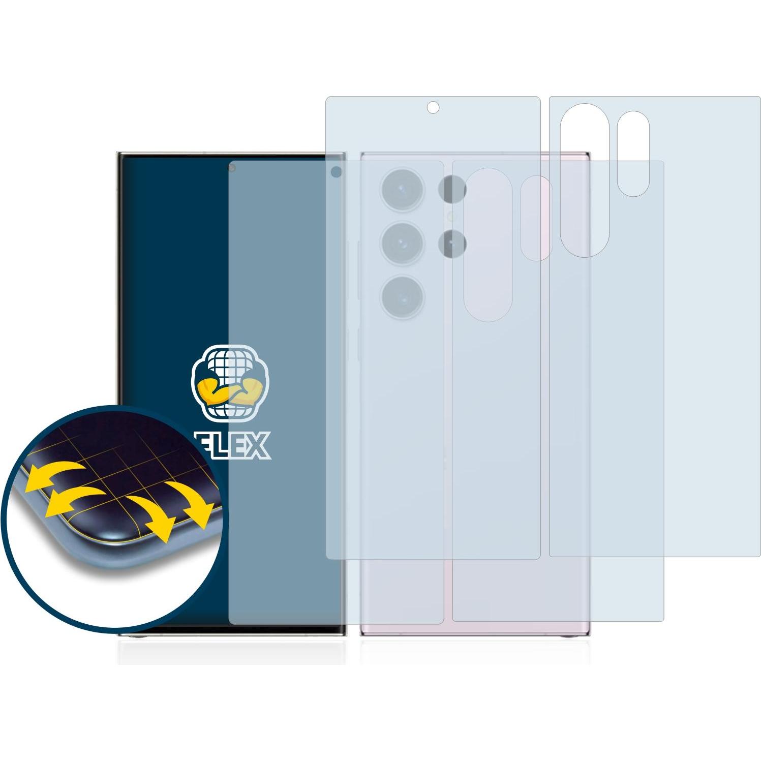 Thumbnail - BROTECT Full-Cover Displayschutz (2 Stück, Samsung Galaxy S23 Ultra), Smartphone Schutzfolie, Transparent