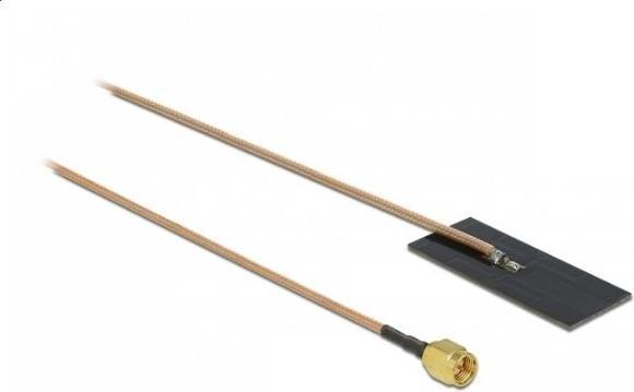 Produktbild Delock WLAN-Antenne SMA zum Kleben, 1,2dBi (WLAN)