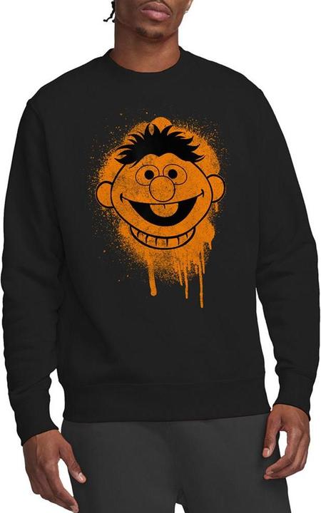 Image du produit - Sweat motif Ernie motif/style Visage - Adulte (XL)