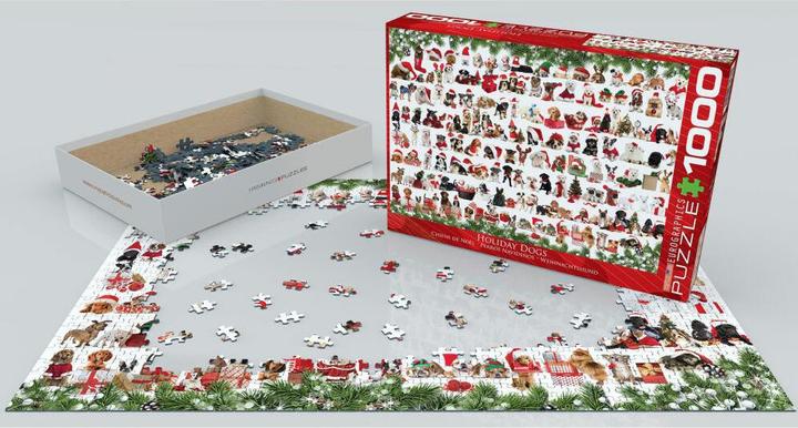 Immagine prodotto Eurographics Cani di Natale (1000 pezzi)
