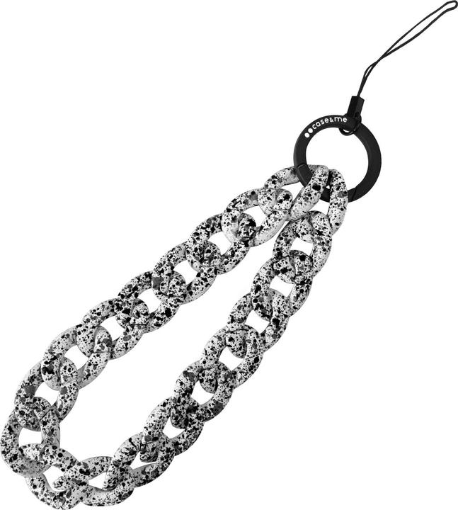 Actual product image SBS case&me Amelie Wrist chain black and white