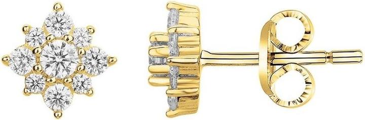 Immagine prodotto Lara Orecchini Placcati Oro - Zirconia (Ottone)