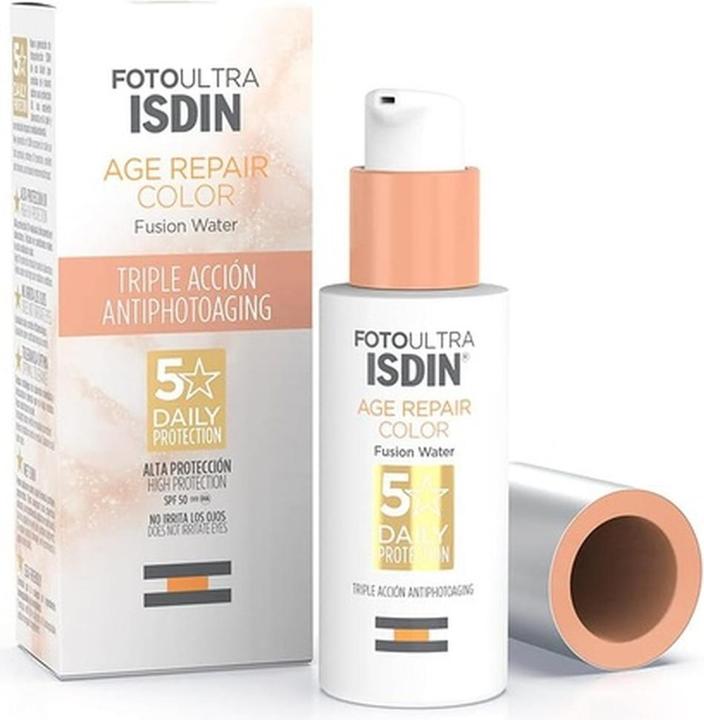 Isdin Fotoultra Alter Reparatur Farbe Spf50 50ml (Sonnencreme, SPF 50, 50 ml, 87 g)