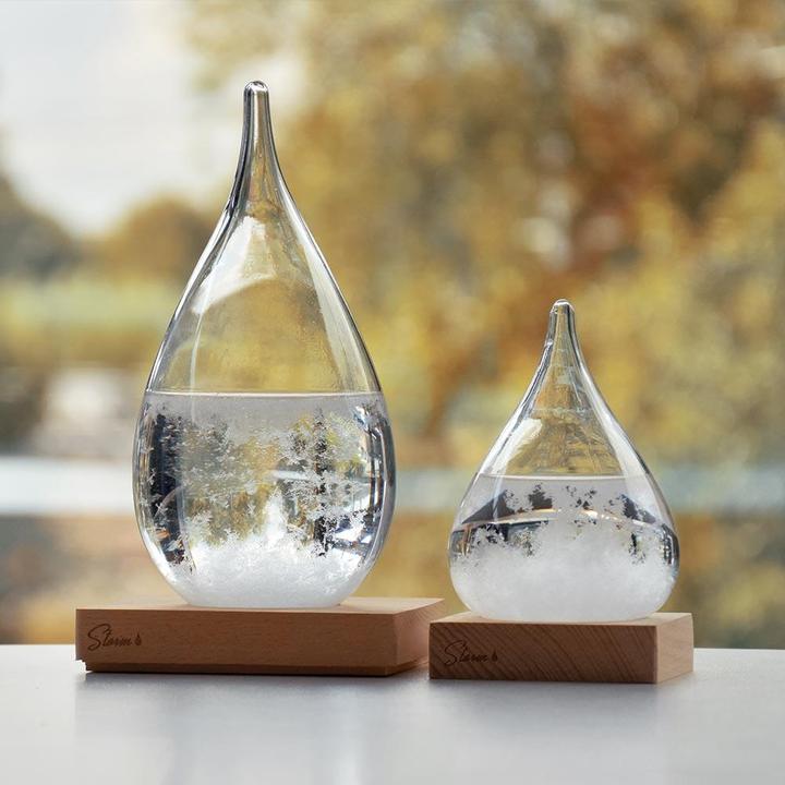Actual product image Mikamax Storm Glass - Small Drop (11 x 8 x 8 cm)