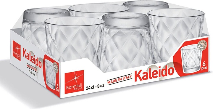 Immagine prodotto Bormioli Rocco Kaleido (e) (0.24 l, 6 x)