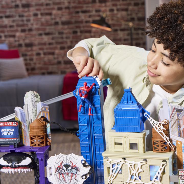 Image du produit Spiderman Spd 4in Venomversus Web City Showdown