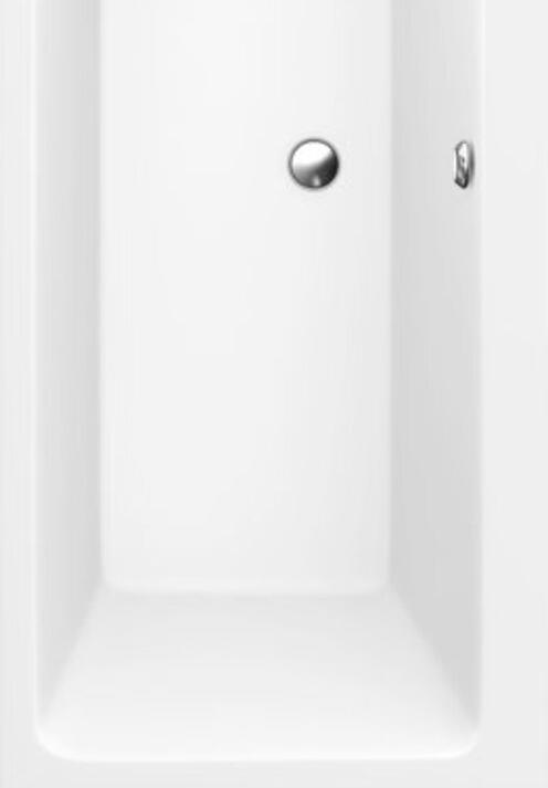 Produktbild Villeroy & Boch Rechteckbadewanne Subway 75 x 170 cm alpinwei glatt UBA170SUB2V-01 (160 l, 170 cm, 75 cm)