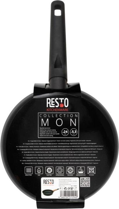 Produktbild Resto FRYPAN D24 H5.3CM/93183 (24 cm, Bratpfanne, Aluminium)