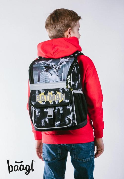 Actual product image Baagl 3-teiliges Schulranzen-Set - Batman Dark City (18 l)