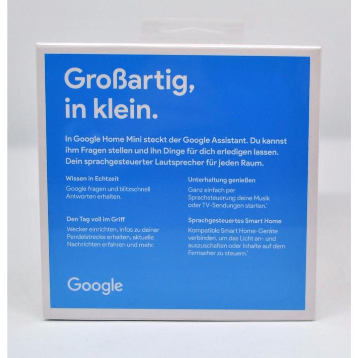 Produktbild Google Home Mini (Google Assistant, IFTTT)