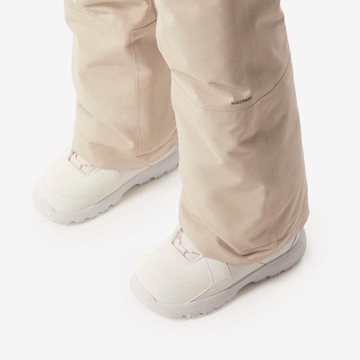 Produktbild Wedze Snowboardhose Latzhose Kinder Piste - 500 weiss (164)