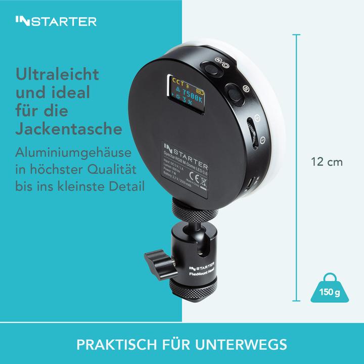 Immagine prodotto Wiltec Spectar RGB M-Dome LED 0,6 (Videocamera)