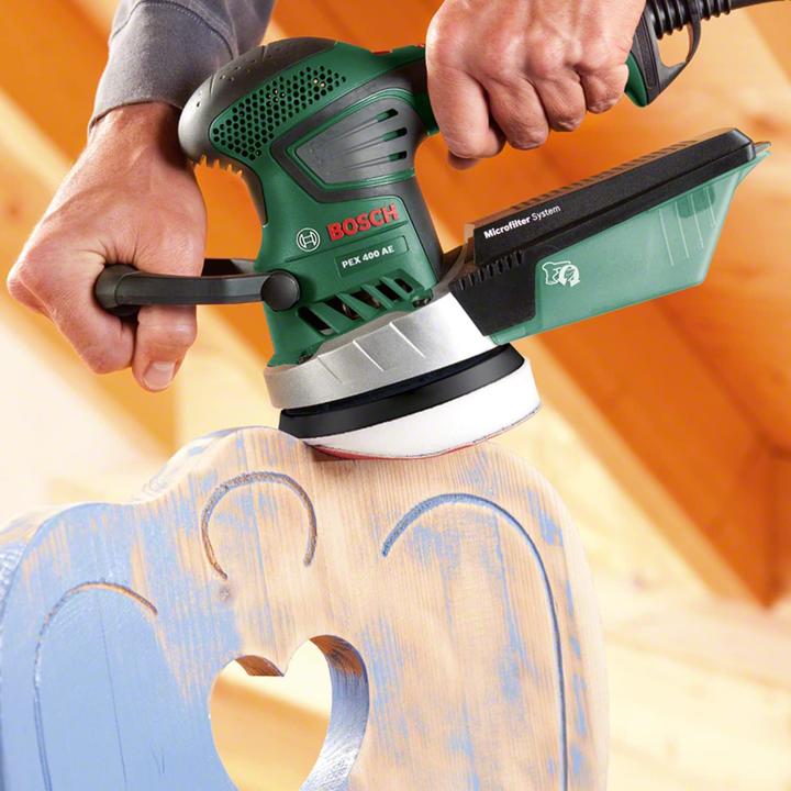 Actual product image Bosch Home & Garden Pex 400 Ae (Eccentric grinder, 370 W)