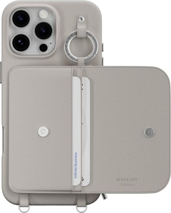 Produktbild MagEasy Pouch M Hülle (Apple iPhone 16 Pro Max)