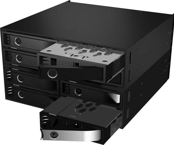 Actual product image Icy Box Backplane 4x 2.5" U.2 SSD IB-2242U2K 4xU.2/Mini SAS HD - 2,5"