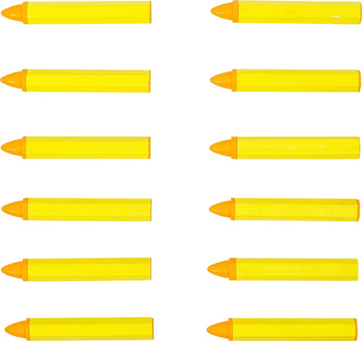 Actual product image BGS Markers yellow 12 pcs.
