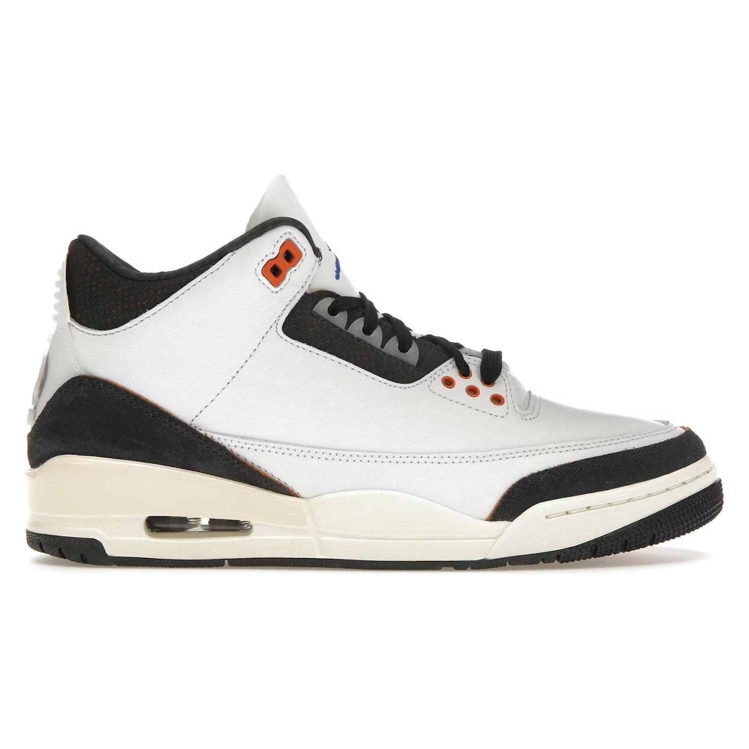 Air Jordan, Herren, Sneakers, Jordan 3 Retro Quai 54 (2024), Orange, Blau, Mehrfarbig, Weiss, Schwarz, (40)