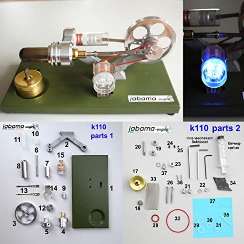 Actual product image Jabama Stirling engine