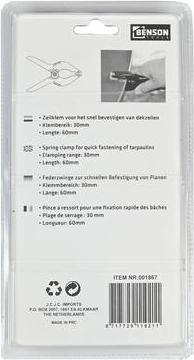 Actual product image Benson 10 collets (30 mm)