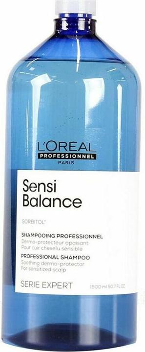 Produktbild L'Oréal Professionnel Serie Expert Sensi Balance Shampoo 1500 ml (1500 ml, Flüssiges Shampoo)