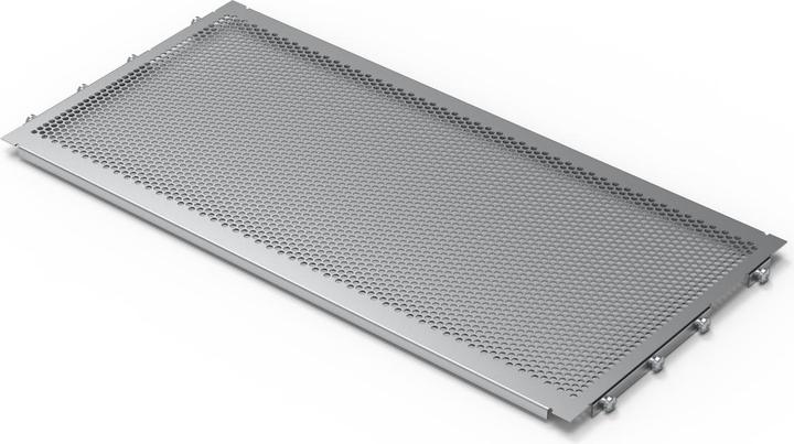 Actual product image Schroff Cover plate for screwing to the side panel - ABDECKBLECH EMC 84TE 23