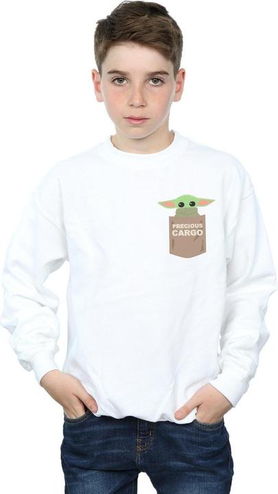 Image du produit Star Wars - Sweat THE MANDALORIAN THE CHILD CARGO POCKET - Garçon (128)