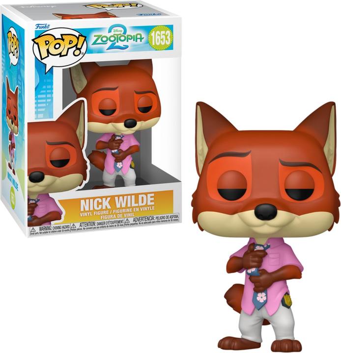 Actual product image Funko POP Zootopia 2 Nick Wilde