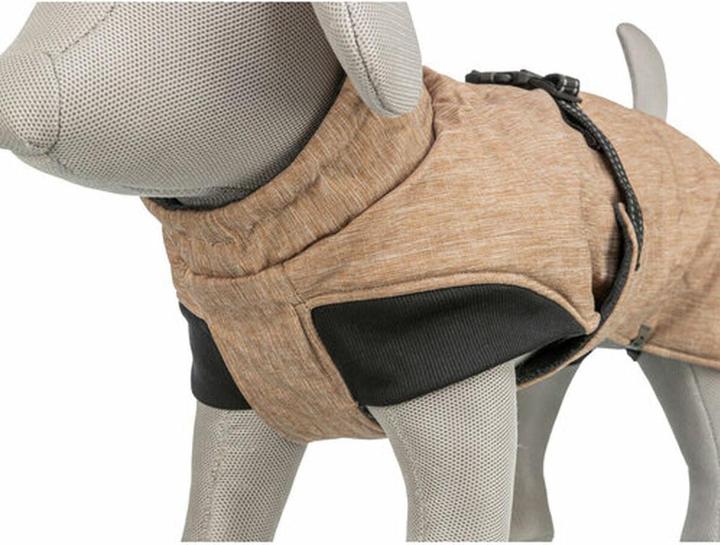Image du produit Trixie Riom winter coat, XXL: 80 cm, sand (XXL, Manteau pour chien)