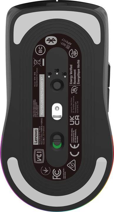 Actual product image Lenovo Legion M220 Wireless RGB Gaming Mouse (P) (Cable, Wireless)