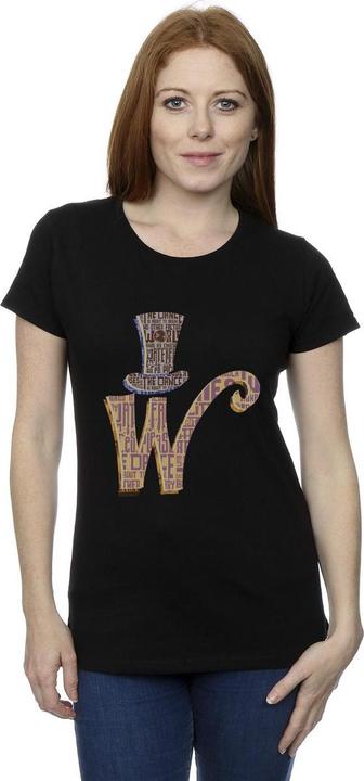 Produktbild Willy Wonka & the Chocolate Factory W Logo Hat TShirt (L)
