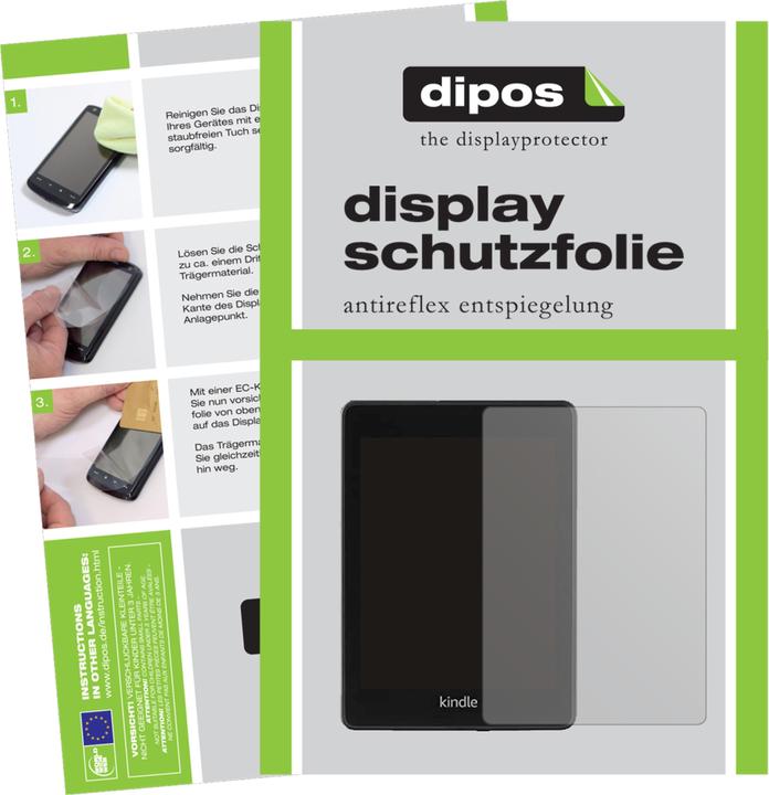 Produktbild Dipos Displayschutzfolie Antireflex (2 Stück, Amazon Kindle Paperwhite (2021))