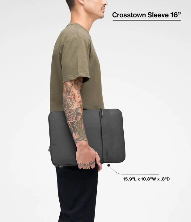Produktbild Incase Crosstown Sleeve für 16-Zoll Laptop - Schwarz (16", Universal)
