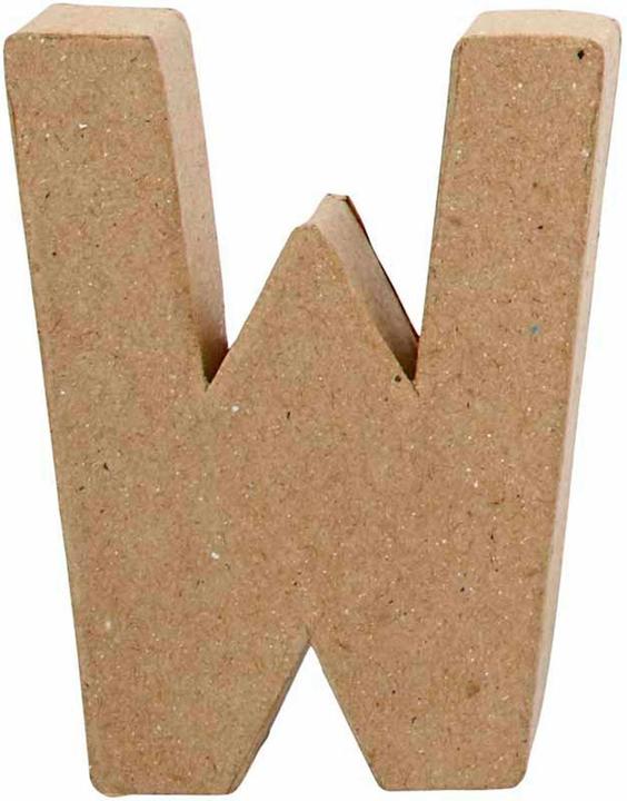Creativ Company Letter Papier-maché Petit - W