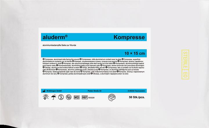 Immagine prodotto Söhngen Compressa aluderm®, confezione sterile, conf. da 50 pz., lungh. x largh. 100 x