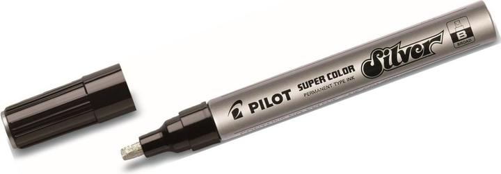 Produktbild Pilot Lackmarker B SuperColor silber (1x)