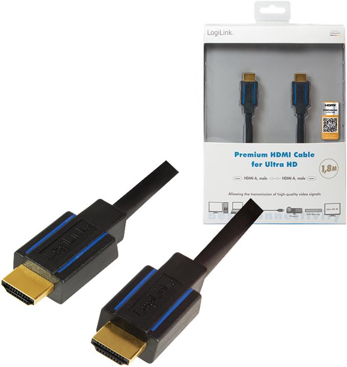 Produktbild LogiLink HDMI (Typ A) — HDMI (Typ A) (1.80 m)
