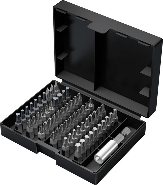 Produktbild Wera Bit-Safe 61 Universal 3 (2, 3, 4, 5, 6, 7, 8, 10, 15, 16, 20, 25, 30, 40, 1/4", 1/2", 3/4", 3/8", 5/16", 1/8, 6/32" Schaft)