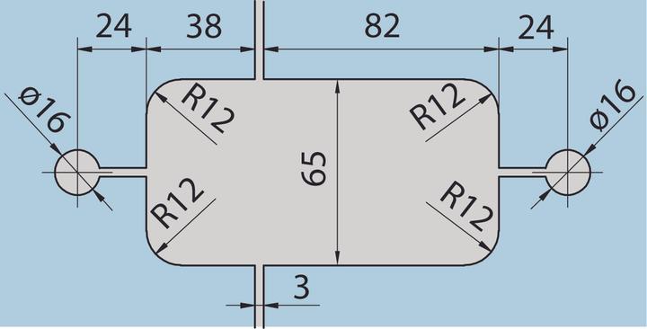 Actual product image Dormakaba Swing door hinges TENSOR