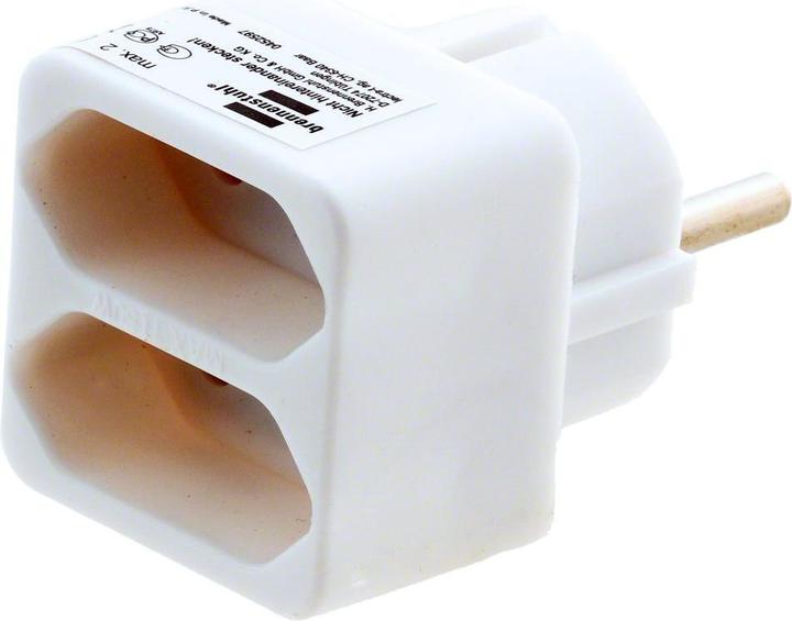 Actual product image Brennenstuhl Socket outlet adapter (CEE 7/16, 2 x)
