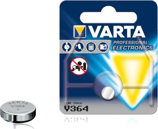 Image du produit Varta Voir V364 (1 pcs, SR60, 20 mAh)