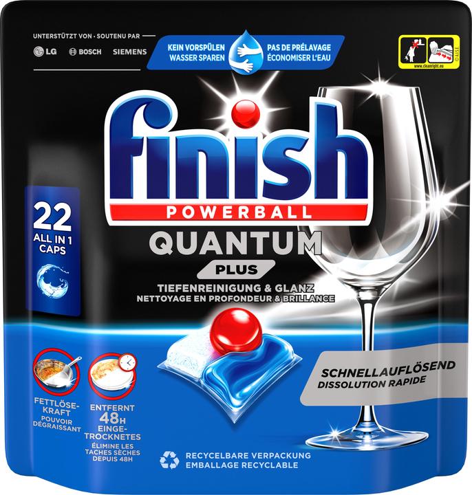 Produktbild Finish Quantum Plus (22 Waschgänge)