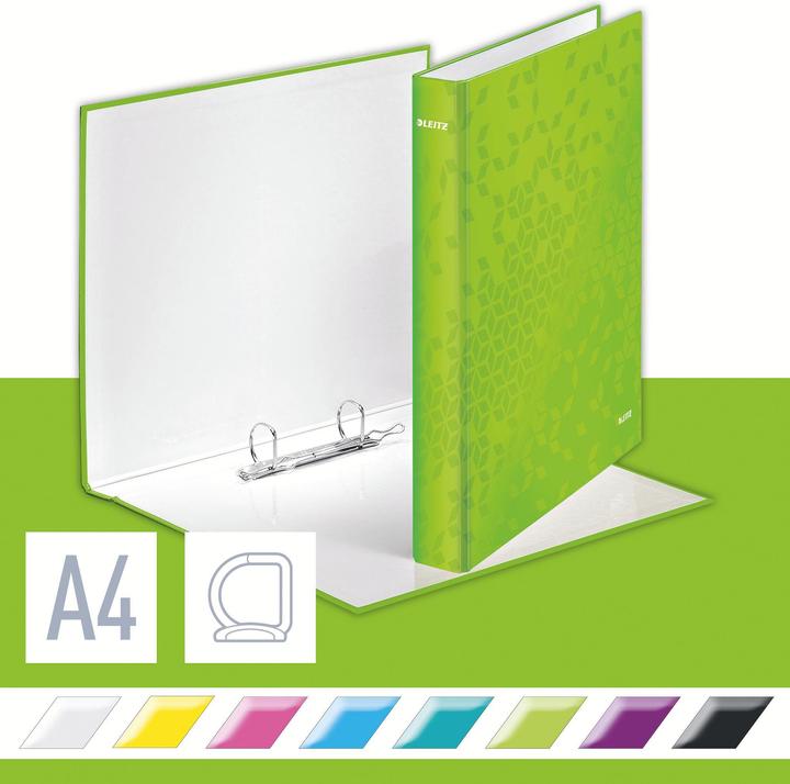 Actual product image Leitz Ring binder WOW A4 4241-00-54 green (A4, A4+, 40 mm, 1 pcs.)