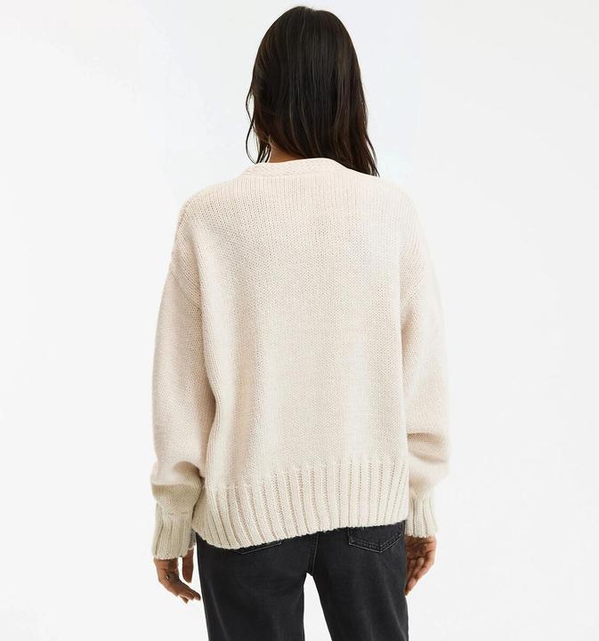 Actual product image La Redoute Collections Chunky knit cardigan (XL)
