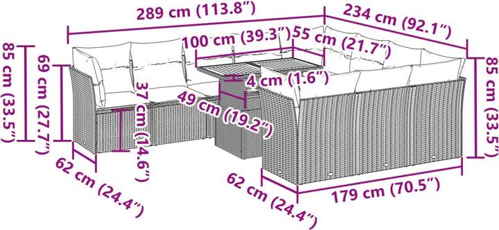 Produktbild vidaXL Mauri