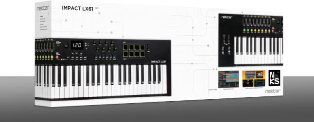Produktbild Nektar Keyboard Controller Impact LX61 MK3 (Keyboard)