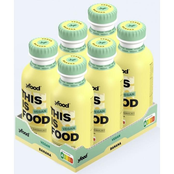 Produktbild YFood Trinkmahlzeit Vegane Banana liq (Banane, 1 x)