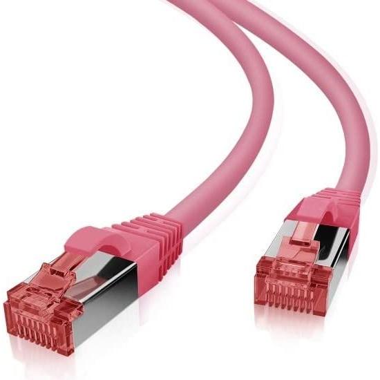 Thumbnail - Helos Patch-Kabel RJ-45 (M) zu RJ-45 (M) (S/FTP, PiMF, CAT6a, 1 m), Netzwerkkabel