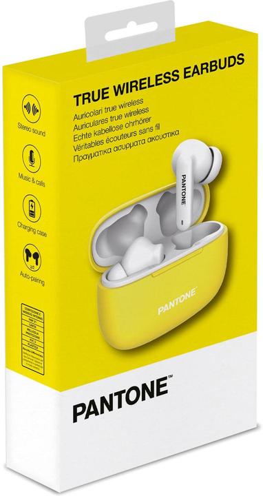 Immagine prodotto Celly Pantone Tws In Ear Giallo Pt-Tws008y (5 h, Senza fili)